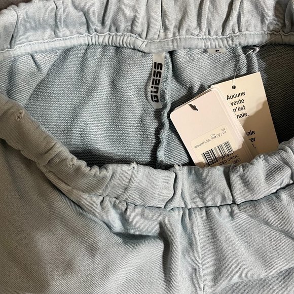 Guess Active Diane Side Logo Short Size Small 100% Cotton NWT - Picture 4 of 12